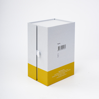 Boîte d'emballage personnalisée pour compléments alimentaires avec fermeture magnétique et insert