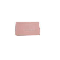 Caja de embalaje de papel extraíble rígida Rosa personalizada con diseño en relieve de cinta Caja de cajón de envío deslizante