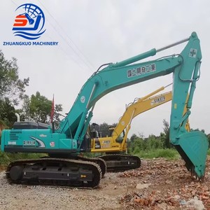 Excavadora Kobelco Sk480 de 48 Toneladas para Trabajo Pesado con Cucharón de Excavación, Equipo Usado para Movimiento de Tierras - Product Image 2