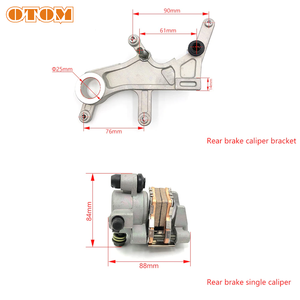 <span class=keywords><strong>Etrier</strong></span> de frein arrière de moto OTOM pour HONDA CR125 CR250 CRF250R CRF250X CRF450R CRF450X - Product Image 2