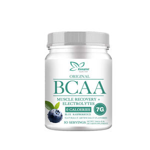 Personalización de fábrica Productos BCAA Apoya la reparación y el crecimiento de la recuperación muscular Polvo BCAA original con mezcla de electrolitos - Product Image 1