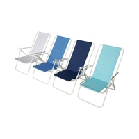 Vente chaude Acier Camping En Plein Air Randonnée Pique-Nique Pliant Portable Léger Écologique Durable Confortable Chaise De Plage