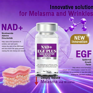 Suero Facial Antienvejecimiento de Marca Privada OEM, Antiarrugas, Melasma, Blanqueador, Cuidado de la Piel, <span class=keywords><strong>Gotas</strong></span> Líquidas de NAD+, Colágeno, Vitamina B5 para el Rostro - Product Image 2