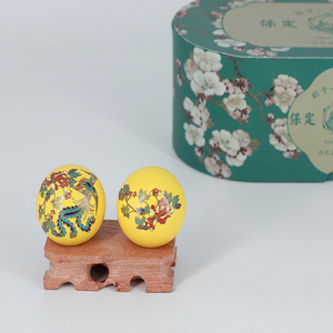 Boule de Baoding traditionnelle chinoise en fer <span class=keywords><strong>Youfeng</strong></span> Laiyi, boule à main rotative, souvenirs culturels adaptés avec boîte cadeau elliptique - Product Image 1