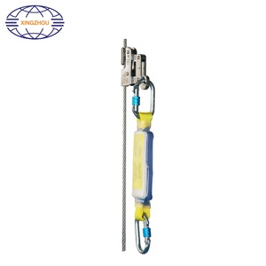 Système de protection contre les chutes verticales rétractable, système d'arrêt de chute vertical, câble en acier inoxydable de 8 mm, dispositif de prévention des chutes rétractable - Product Image 1