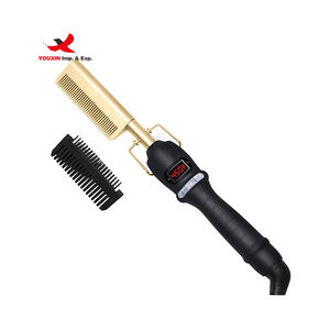 Peine Eléctrico Caliente de Calentamiento Rápido, Plancha de Pelo, Alisador de Cabello, Venta al por Mayor de Fábrica a Bajo Precio, Compra Mixta - Product Image 1