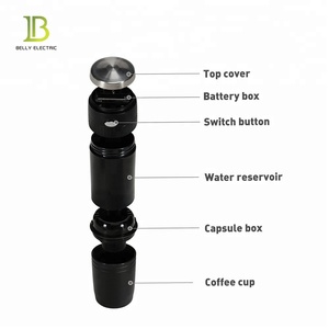 Cafetière portable 2-en-1 pour café en poudre et capsules K-Cup, idéale pour les voyages et le camping, certifiée - Product Image 2