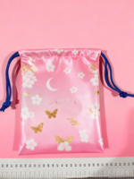 Pochette à cordon en polyester écologique, faite à la main, classique et traditionnelle, avec logo personnalisé, taille sur mesure, cadeau souvenir, best-seller, cadeau culturel