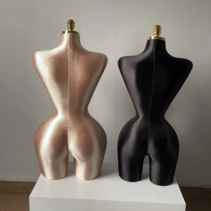 ชุดหุ่นโชว์แบบครึ่งตัวทำจากผ้าบราซิลมาใหม่ชุดเดรสผู้หญิงทรงพลัสไซส์ชุดเดรสโฟม - Product Image 3