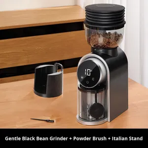 Cafetière italienne intelligente avec écran tactile, en acier inoxydable, réglable, pour café en grains - Product Image 6