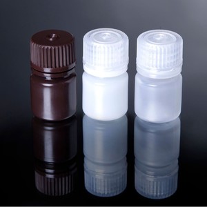 Botellas de Muestra de PP Médico Angentech, Transparentes, Blancas y Marrones, Resistentes a Ácidos y Álcalis, Botellas de Reactivos de Boca Ancha - Product Image 2