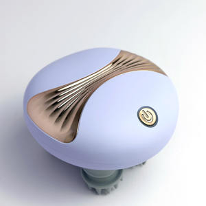 Tragbares Kopfhaut-Vibrations-Massagegerät, Kopfmassagegerät mit 4 Silikon-Massageköpfen für ein komfortableres Erlebnis - Product Image 2