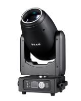 Lampu LED Moving Head 300W 3in1 Zoom dengan Kontrol DMX512, IP33, Ra90, 8000K Putih, High Beam Spot Wash untuk Panggung DJ