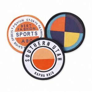 Custom Hat Anime Embroidered Letter Rubber Pvc Woven Iron on Embroidery <b>Patch</b> - Product Image 6