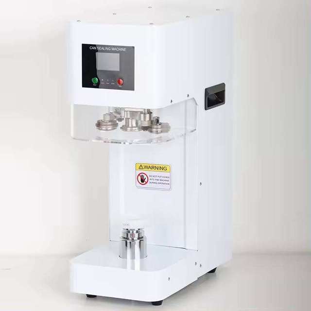 Multi Function Beverage Beer Bubble Tea Can Sealer Machine Automatic Aluminum Can Sealing Machine