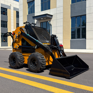 Minicargadora Económica S460, EPA Euro 5, Gasolina, Compacta con Ruedas y Accesorios para Jardín, Granja y Uso Doméstico - Product Image 1
