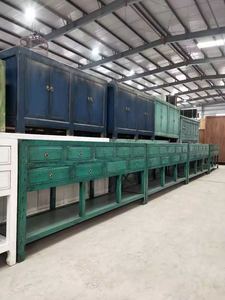 Zapateros Rústicos Antiguos de China, Organizadores de Madera Reciclada <span class=keywords><strong>Industrial</strong></span>, Estante para Zapatos - Product Image 6