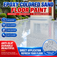Peinture époxy pour sols résidentiels, résistante à l'usure et à haute dureté, longue durée de vie