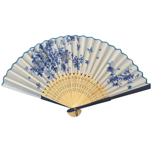 Éventail pliant en soie de style vintage chinois motif <span class=keywords><strong>japonais</strong></span> <span class=keywords><strong>Cadeau</strong></span> artisanal de décoration de la maison Ornements de fête <span class=keywords><strong>Cadeau</strong></span> d'éventail de main de danse 1 pièce - Product Image 6
