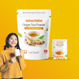 Boisson instantanée au gingembre à marque privée, sans caféine, en poudre, pour le bien-être digestif - Product Image 3