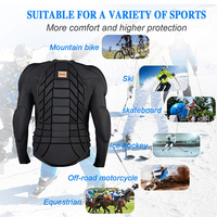 Benken Vêtements de protection de ski en plein air pour hommes Collants de protection pour le sport avec Eva Pad Gear Snow Skiing Sports Gear