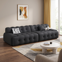 L-förmiges Ledersofa Dreisitzer Modernes Design Schaumstoffgefüllt Elegantes Apartment- & Bürosofa-Set Wohnmöbel