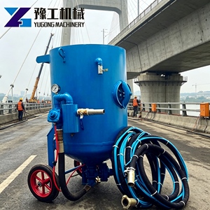 Sandblaster Portátil de Alta Presión para Tareas de Mantenimiento de Puentes y Carreteras - Product Image 1