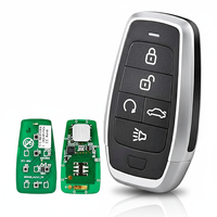 Clé universelle intelligente Autel IKEYAT005DL IKEY à 5 boutons, télécommande d'entrée sans clé pour voiture, compatible avec les programmeurs OBD2 KM100 IM508 IM608 IM608S II