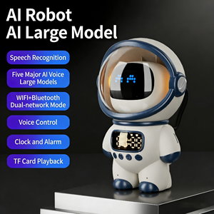 Altavoz Inteligente con IA, Modelo Grande Doubao DeepSeek Astronaut, para Tarjeta TF, Reloj, Alarma, Multifuncional, con Batería - Product Image 4
