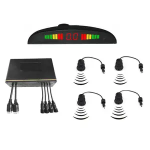 Super Durable Buzzer Type LED Display Reversing Radar Parking Sensor System For Truck/lorry/bus/24V Vehicles