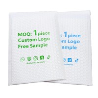 Enveloppe à bulles personnalisée avec logo imprimé, imperméable, antichoc, rembourrée, faible MOQ, échantillon gratuit, vente en gros