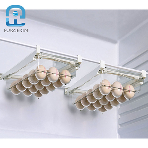 Cassetto del <span class=keywords><strong>frigorifero</strong></span> appeso trasparente uovo verdura Crisper cucina scatola di immagazzinaggio di grande capacità tipo di cassetto - Product Image 3