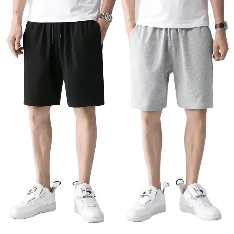Nouveauté Sweat Shorts hommes entraînement Sport Shorts de course avec poche décontracté grande taille hommes coton Shorts