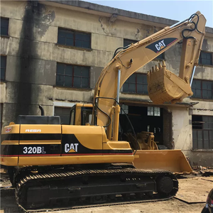 Excavadora Usada de 20 Toneladas Cat320B 320BL para Sitios de Excavación Mediana, Excavadora Caterpillar de Bajo Precio con Camión de Goma - Product Image 4