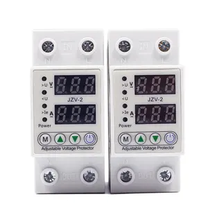 Din Rail Mounted Adjustable Over And Under Voltage Protector Relay 2P SP1-63VA 230V/240V Protector