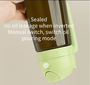 Pulverizador y vertedor de aceite de 420ml, botella de spray de aceite portátil 2 en 1, botella de spray de aceite doméstico de Material PP de alta calidad - Product Image 4