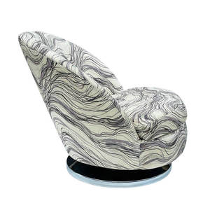 Orta yüzyıl Modern ergonomik yemek odası döner salonu terlik sandalyeler antik Art Deco pirinç lüks Salon mutfak sandalyesi satılık - Product Image 3