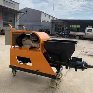 Yüksek verimli harç çimento boya püskürtme makinesi otomatik elektrikli duvar sıva makinesi - Product Image 5