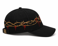 Casquette de baseball en tissu lavé motif léopard, 6 panneaux, visière incurvée, broderie 3D, strass thermocollés, réglable, style décontracté urbain, qualité supérieure