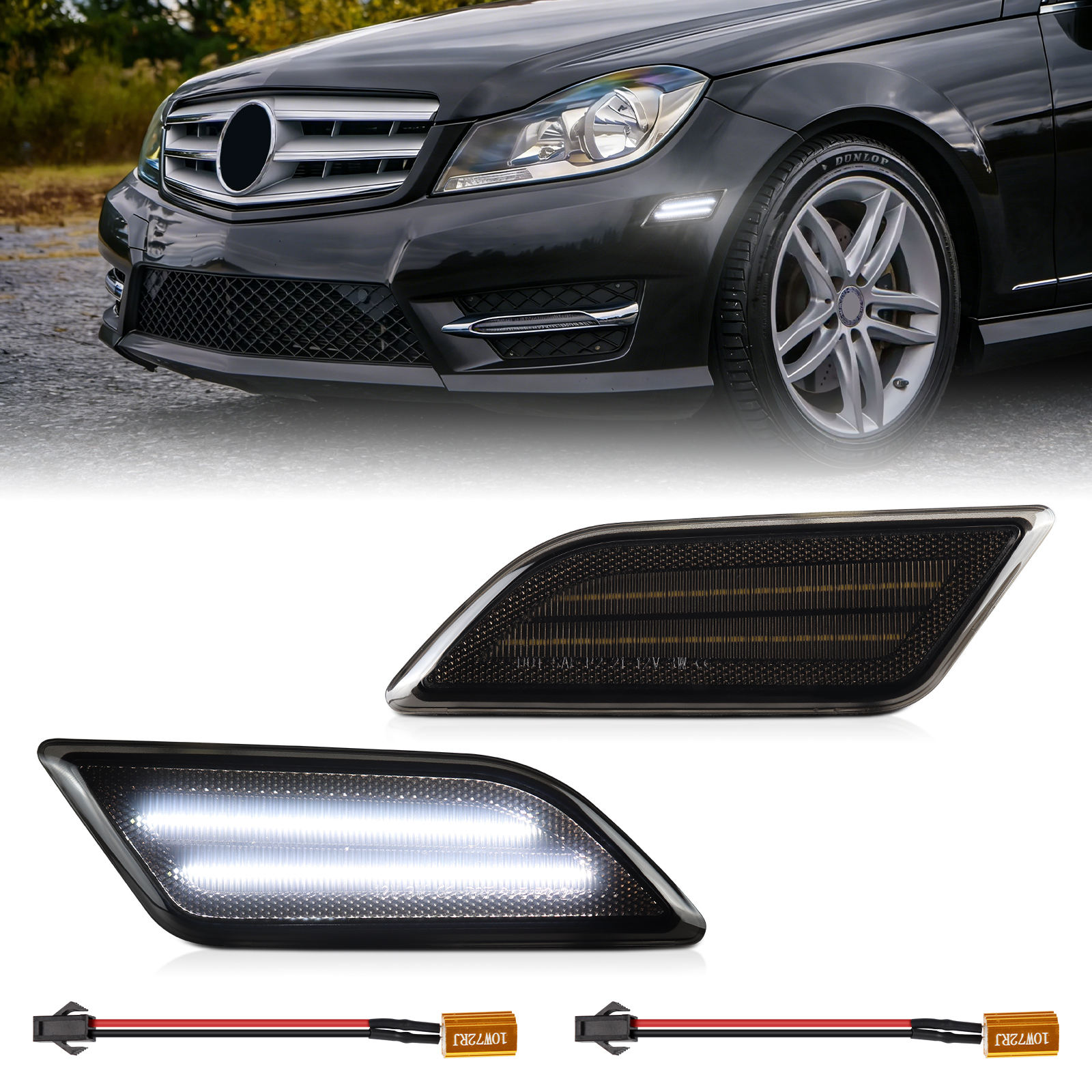 Lente ahumada luz blanca 02-0616