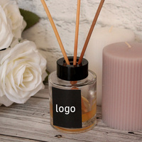 Bouteilles en verre vides de luxe pour diffuseurs à bâtonnets avec couvercles, emballage personnalisé pour parfums, faible MOQ, nouveau design