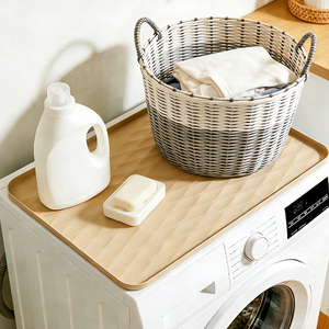 Tappetino Protettivo in Silicone Lavabile per Lavatrice e Asciugatrice, Antiscivolo, Copertura Superiore per Lavatrice o Asciugatrice - Product Image 2