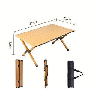 Table de camping pliable et portable, robuste, professionnelle, haute pression, compacte, mini, universelle, durable, pour café et repas rapides - Product Image 2