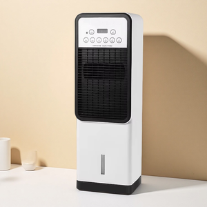 <span class=keywords><strong>พัดลม</strong></span><span class=keywords><strong>ไอ</strong></span><span class=keywords><strong>เย็น</strong></span>แบบระเหยน้ำ พกพาสะดวก ถังน้ำขนาดใหญ่ เสียงเบา ลมแรง ใช้ในหอพักและบ้าน - Product Image 1