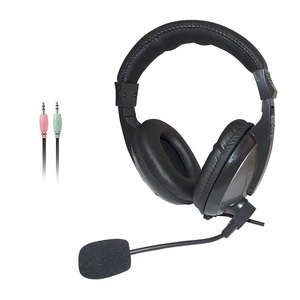 Tucci L760MV Headphones With Microphone Grey Over Ear Gaming Headset With <b>Mic</b> For <b>PC</b> Laptop Use - Product Image 1