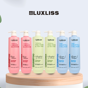 Vente en gros du <span class=keywords><strong>meilleur</strong></span> kit de soins capillaires Traitement capillaire au collagène sans sulfate Huile d'argan Maroc Kératine Shampooing et après-shampooing bio - Product Image 6