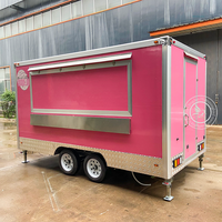 Remorque alimentaire entièrement personnalisable et entièrement équipée, camion de restauration rapide avec certifications CE et DOT