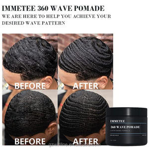 Pomata per Onde 360 Private Label per Uomo, <span class=keywords><strong>Cera</strong></span> per Capelli a Base d'Acqua per Onde Naturali, Tenuta Media, Lucentezza Elevata, 150g OEM - Product Image 5