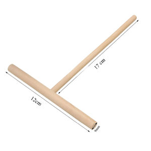 Spatola di legno crêpe spatola bastoncini per piastra Dosa Crepe facing accessorio per Flat Tortilla gusci Roti Galettes pasticceria strumento - Product Image 3