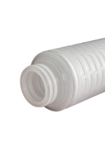 Cartouche filtrante plissée PP à interface plate fermée DM 222, 4000 L/heure, pour le traitement industriel et la sécurité des liquides et de l'eau
